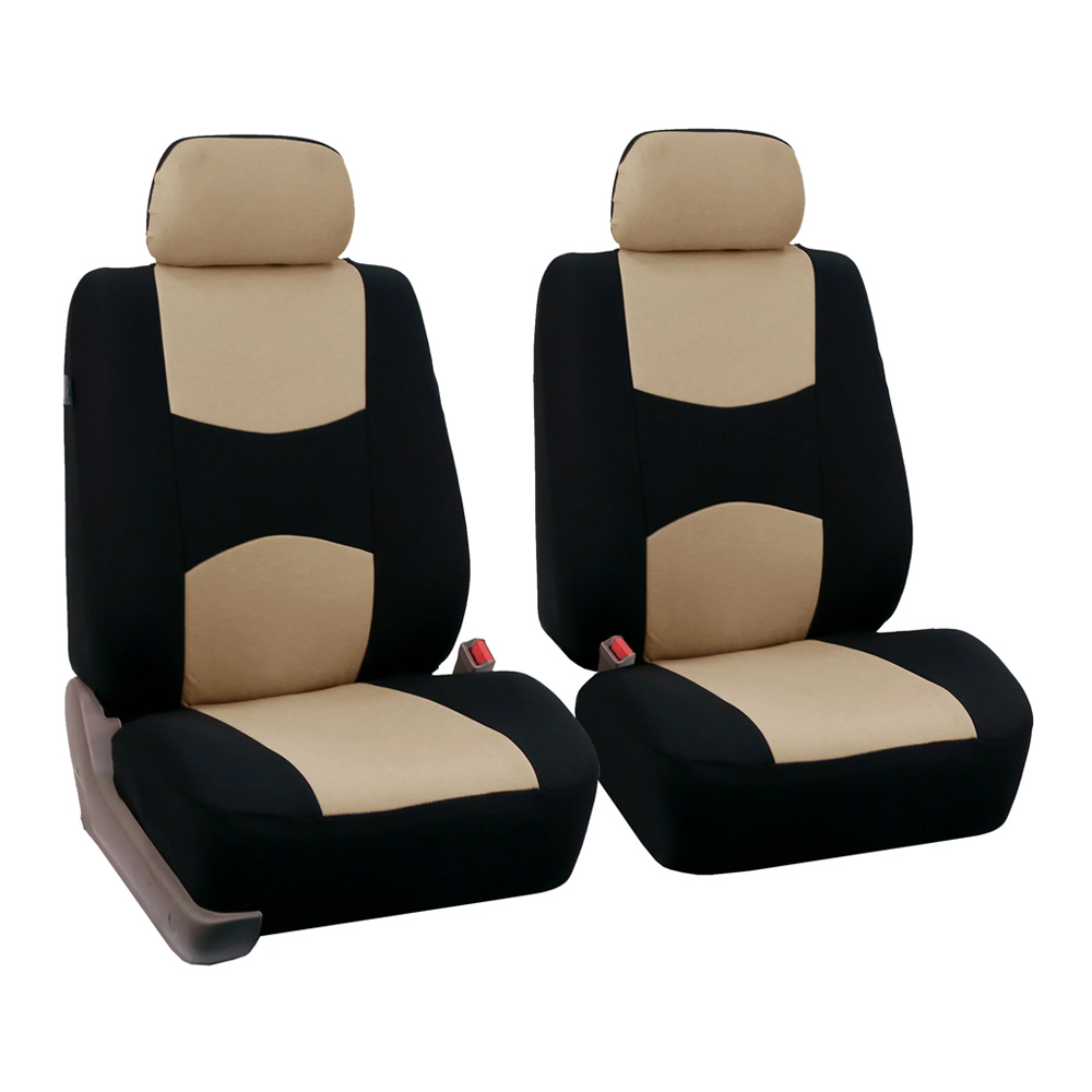 Universal Car Seat Cushion Covers Polyester Seat Back – Gold, Large